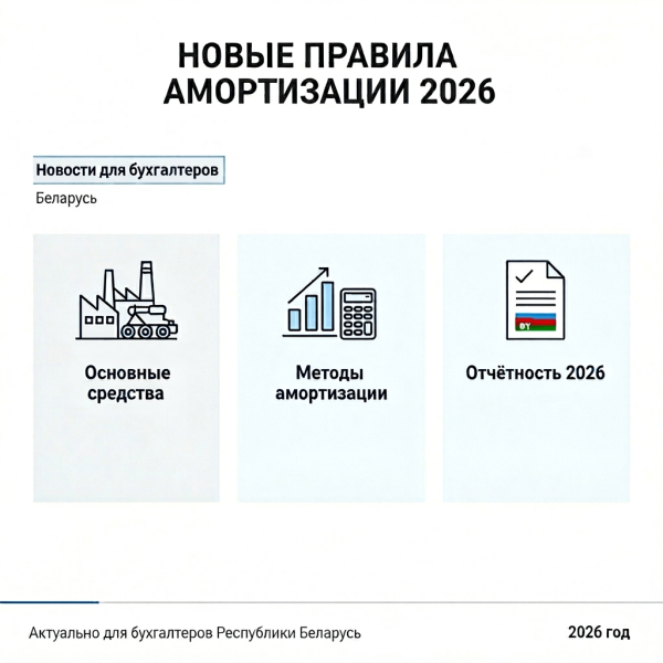 Новые правила амортизации 2026