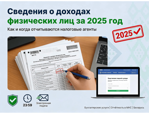 Сведения о доходах физических лиц за 2025 год