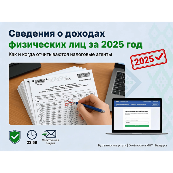 Сведения о доходах физических лиц за 2025 год