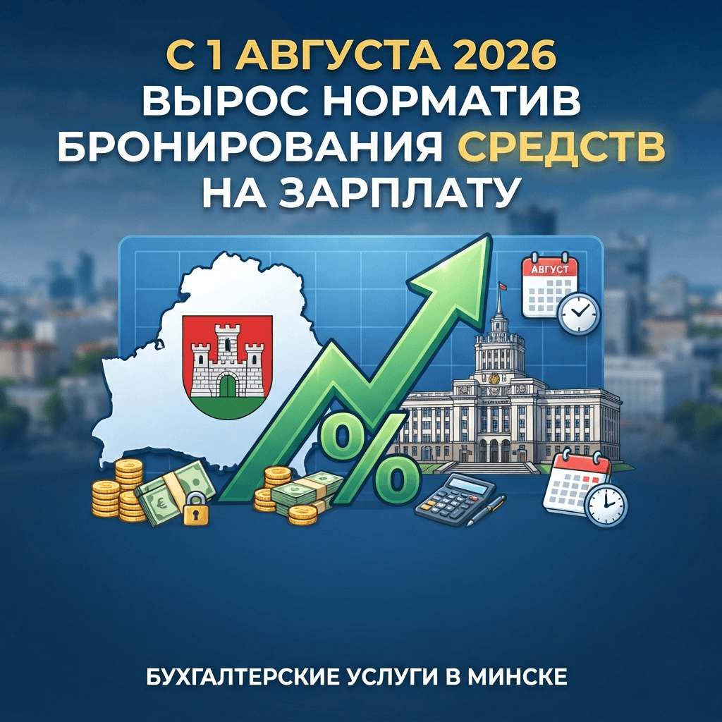 С 1 августа 2026 года вырос норматив бронирования средств на зарплату