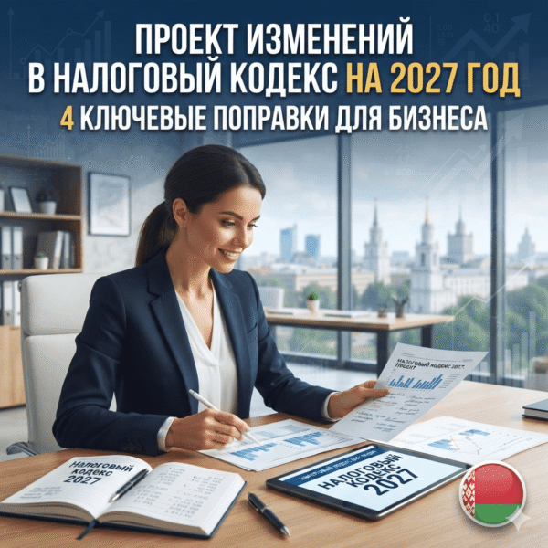 Проект изменений в Налоговый кодекс на 2027 год: 4 ключевые поправки для бизнеса